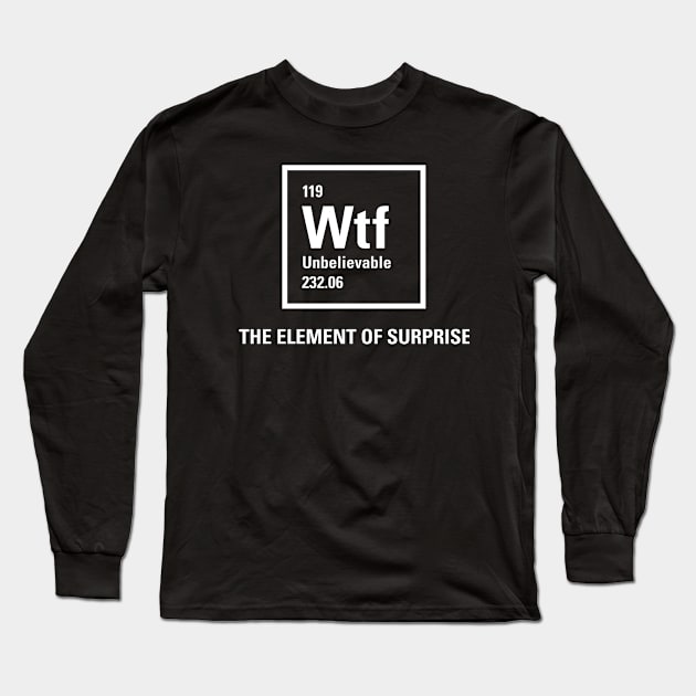 Element of Surprise Long Sleeve T-Shirt by Heyday Threads